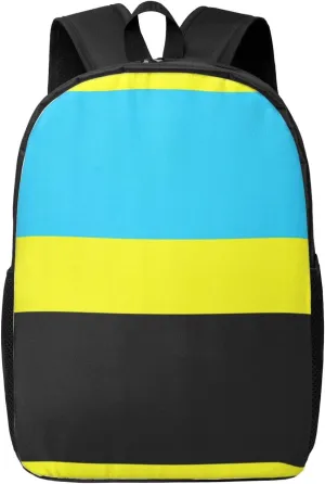 Flag Of The Sultanate Of Burongan Print Travel Laptop Backpack,Business Work Bag, Campus Rucksack Book Bag For Men Women