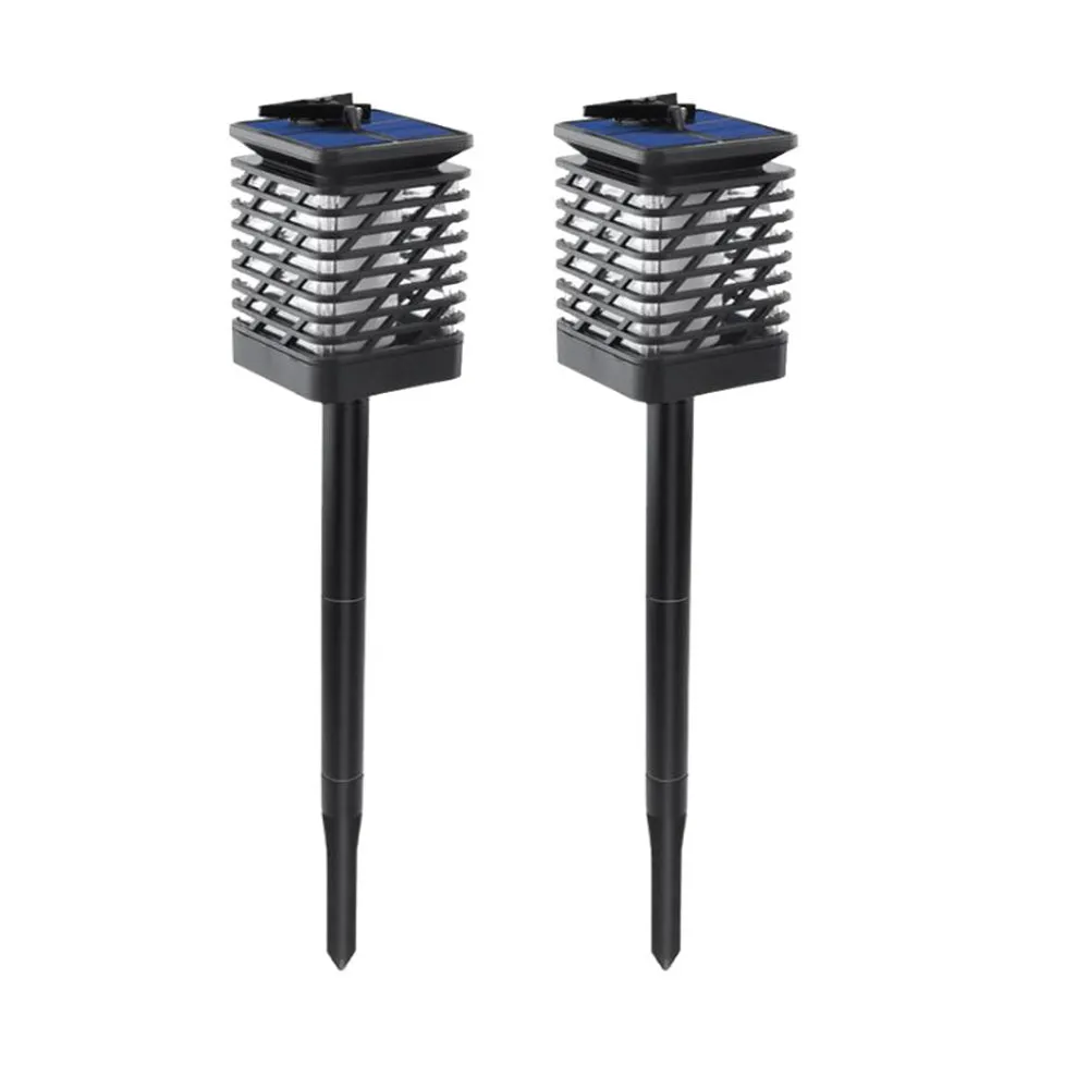 Flickering Flame Solar Powered Outdoor Garden Lantern