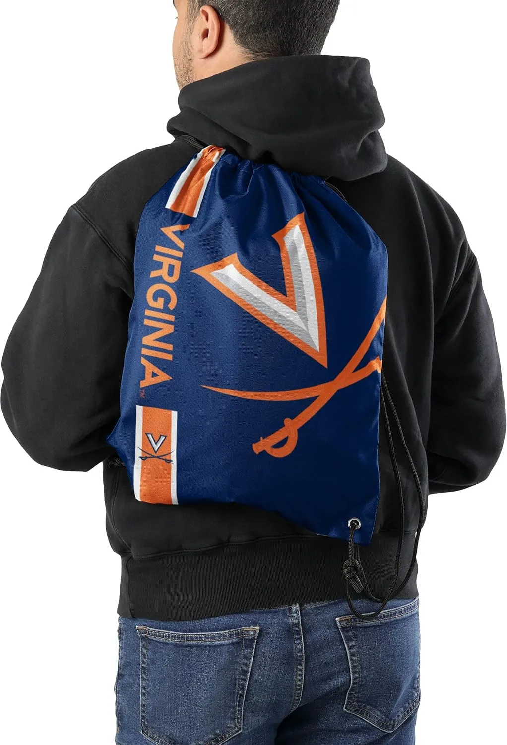 FOCO NCAA College Team Logo Drawstring Bag Backpack