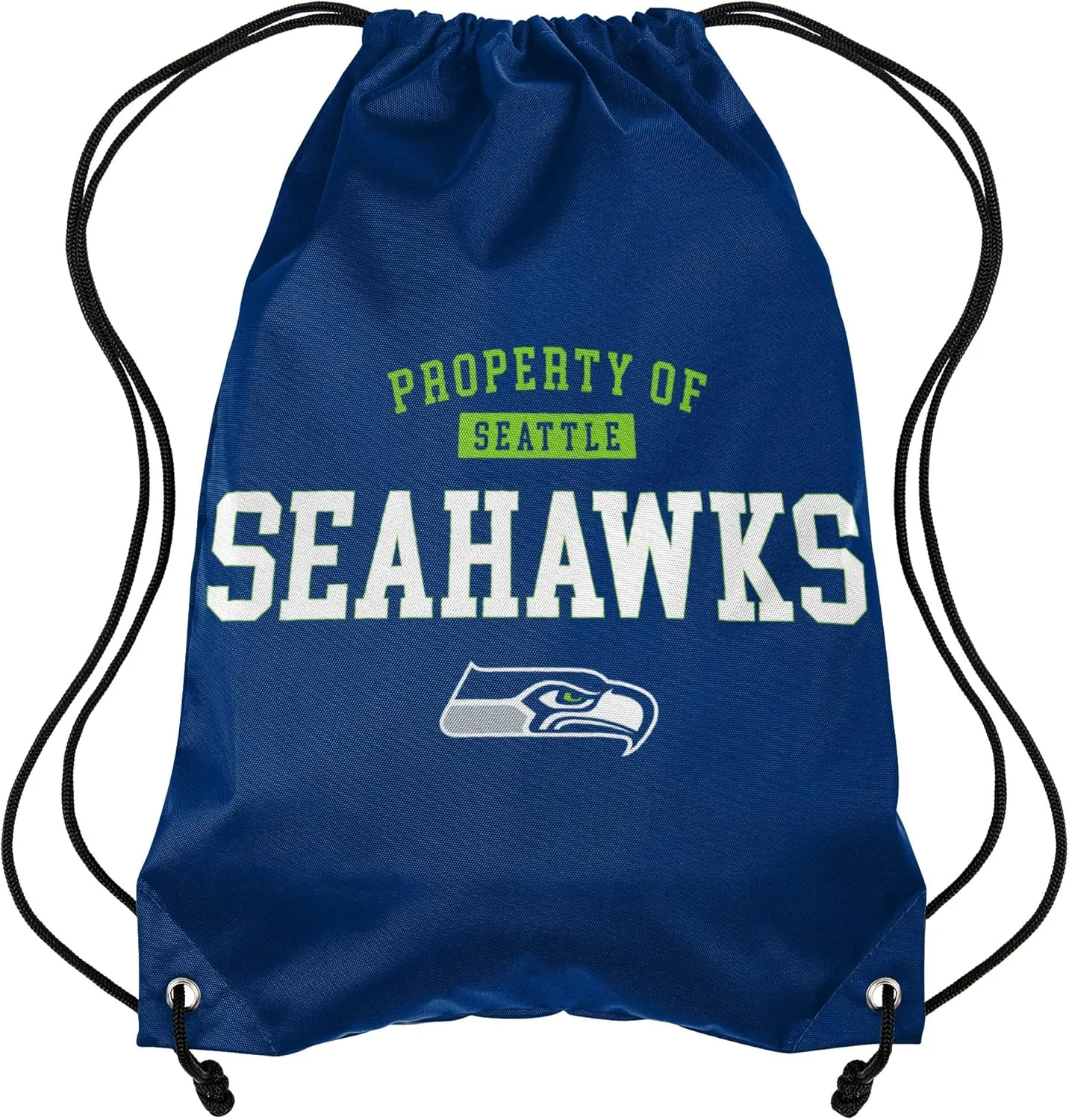 FOCO Seattle Seahawks NFL Property Of Drawstring Backpack