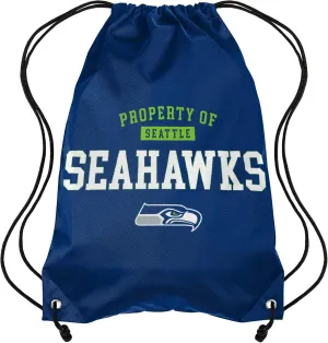 FOCO Seattle Seahawks NFL Property Of Drawstring Backpack