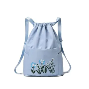 Foldable Drawstring Backpack