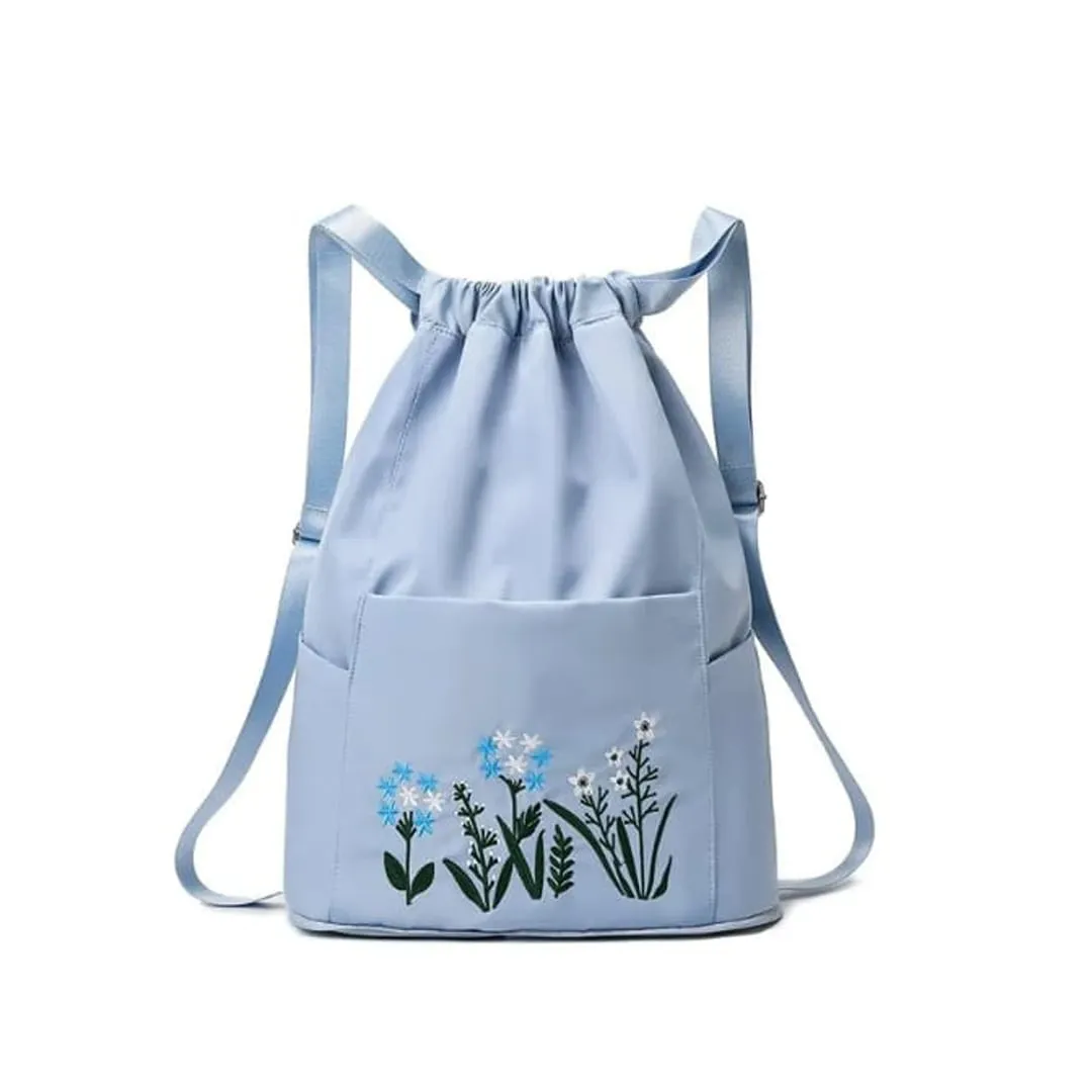 Foldable Drawstring Backpack