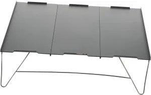 Folding Aluminum Alloy Table Portable Lightweight Picnic Table for Outdoor Activities No Tools Needed for Camping Beach and Backyard Use High Load-Bearing Capacity