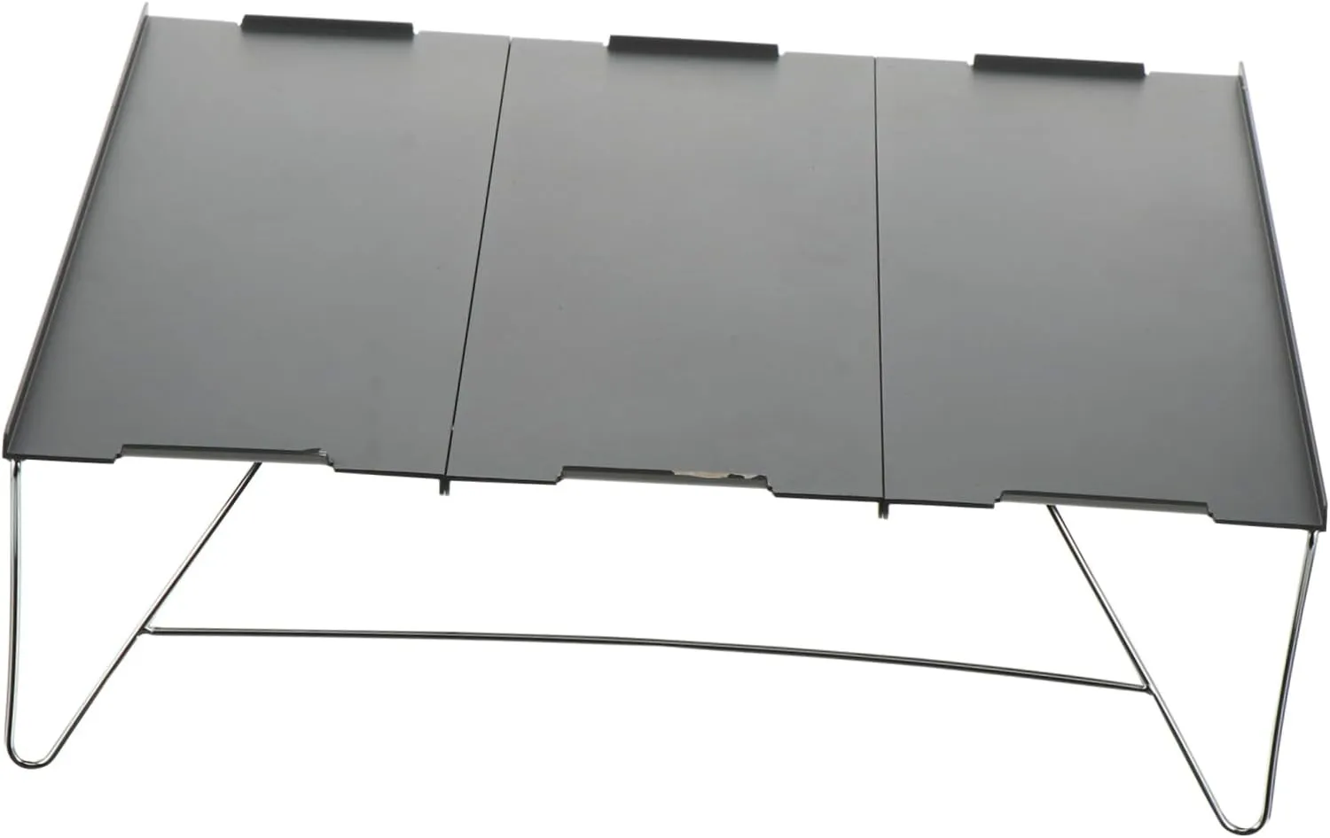 Folding Aluminum Alloy Table Portable Lightweight Picnic Table for Outdoor Activities No Tools Needed for Camping Beach and Backyard Use High Load-Bearing Capacity