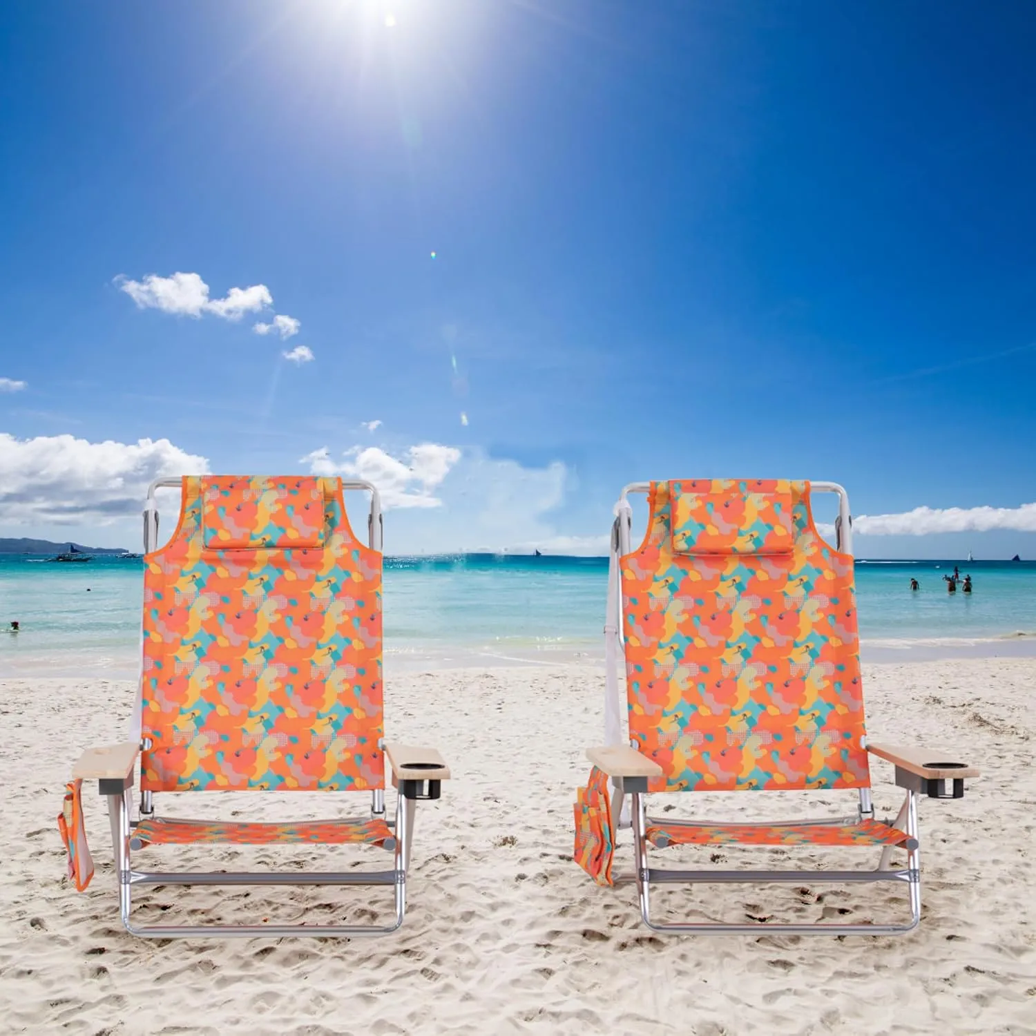 Folding Backpack Beach Chair
