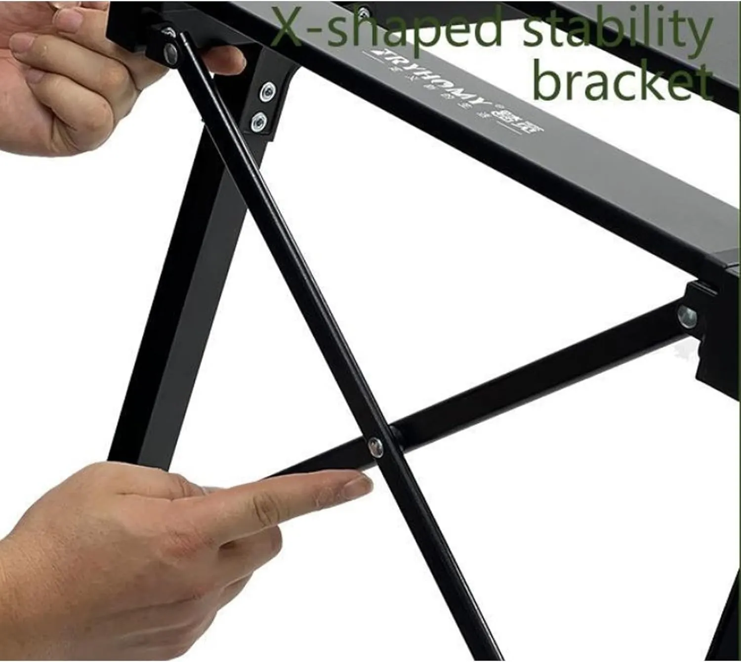 Folding Camp Table, Roll-up Lightweight Picnic Table, Can Be Used with A Stove, Perfect for Outdoor Activities, Beach, BBQ