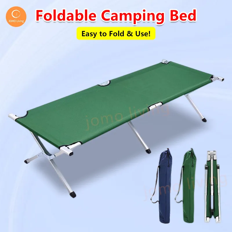 Folding Camping Bed Safari Bed Outdoor Sleeping Bag Camp Portable Foldable Travel Bed