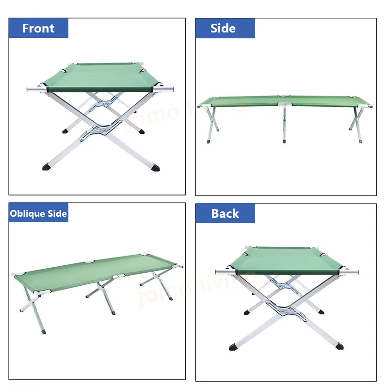 Folding Camping Bed Safari Bed Outdoor Sleeping Bag Camp Portable Foldable Travel Bed