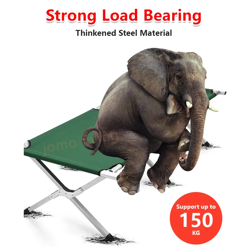 Folding Camping Bed Safari Bed Outdoor Sleeping Bag Camp Portable Foldable Travel Bed