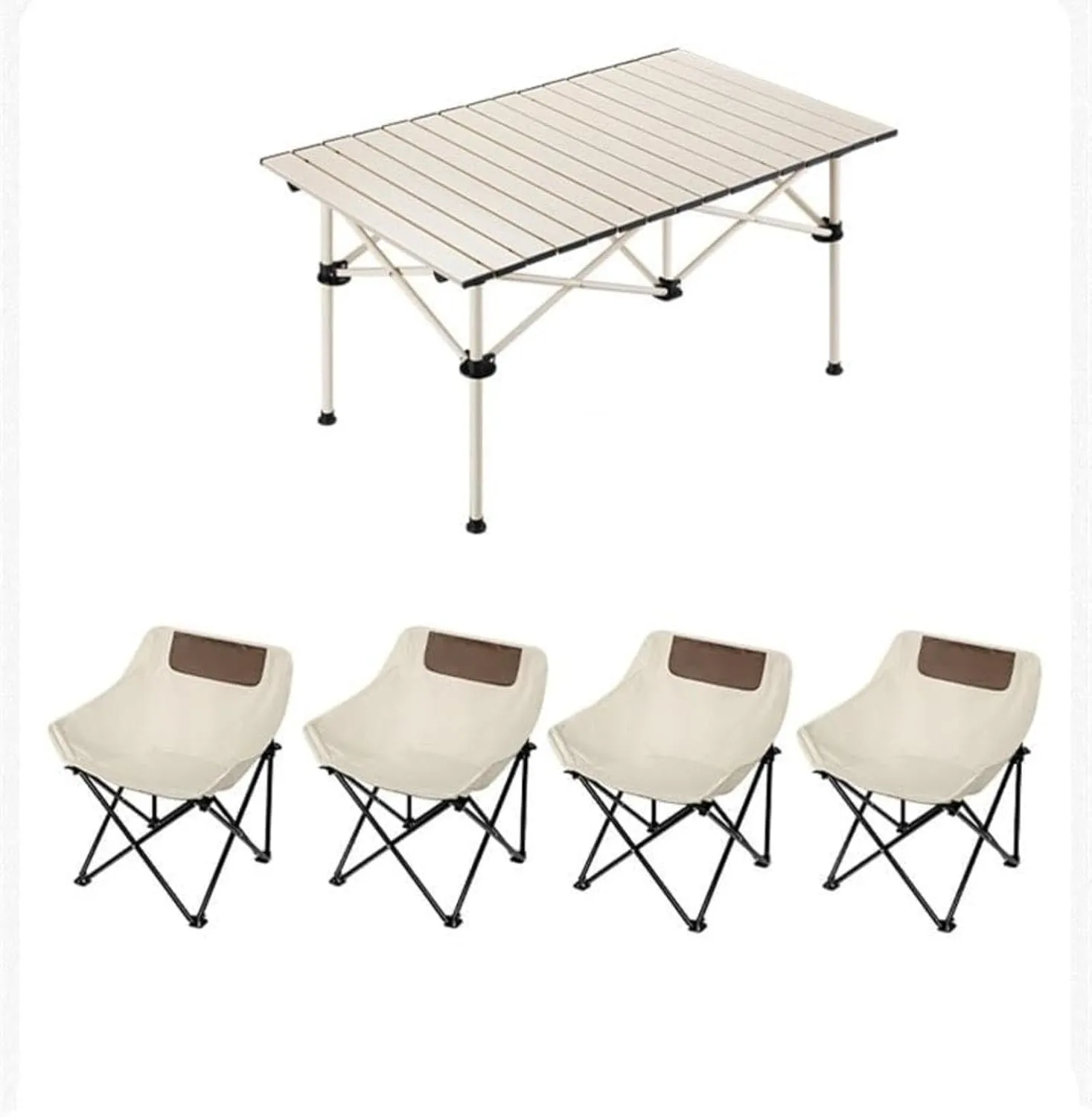 Folding Camping Table Portable Camping Table, Folding Camp Table Camping Small Camping Table Aluminum Foldable Camping Table