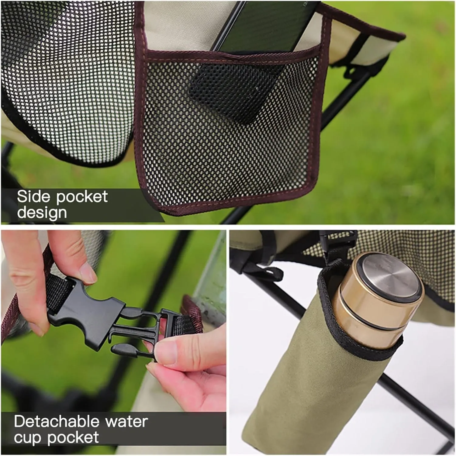 Folding Chair Moon Chairs Outdoor Camping Folding Telescopic Stool Portable Fishing Hiking Picnic Chairs Seat Tools