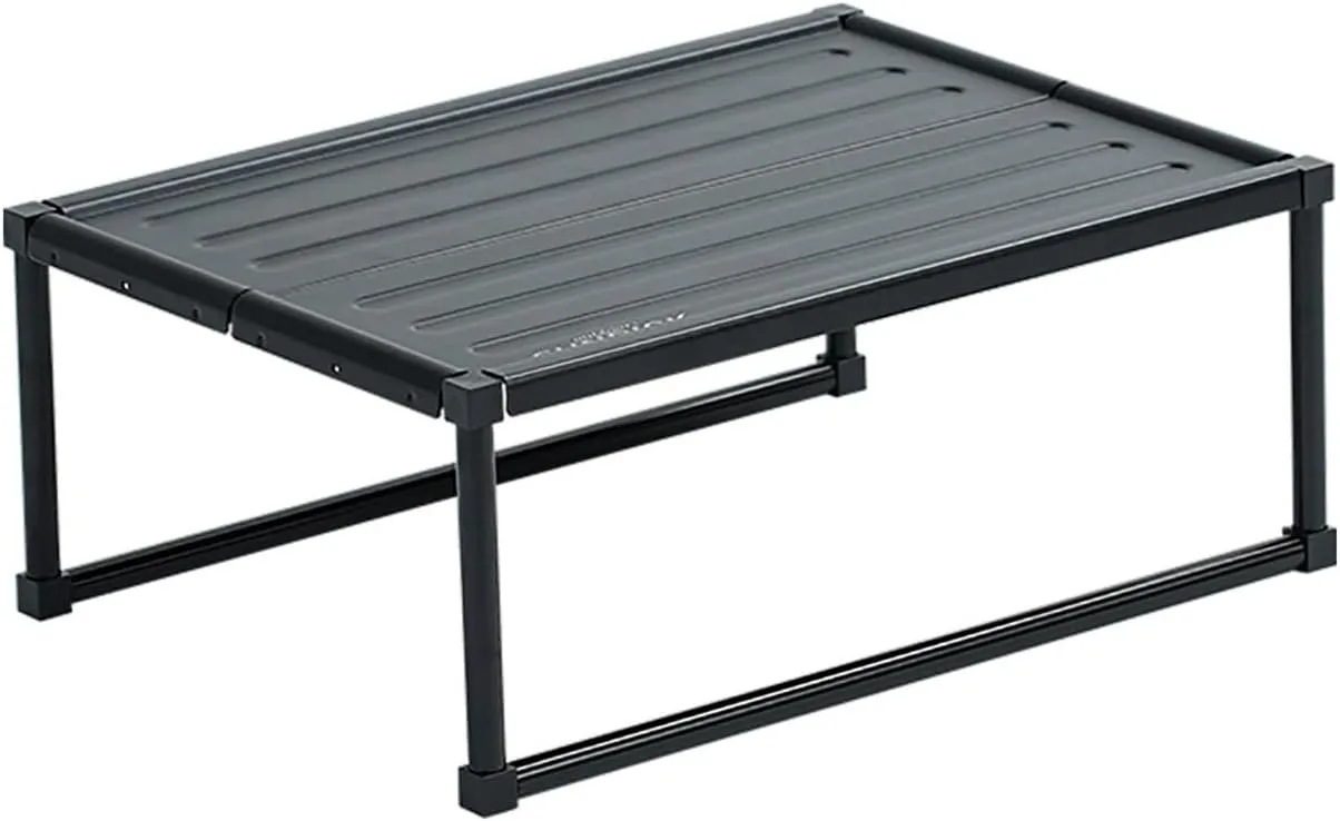 Folding Dining Table Ultra Light Folding Desk Black Portable Foldable Table Camping Outdoor Fur Computer Bed Tables Picnic Aluminium Alloy (Color : 360x250x140mm)