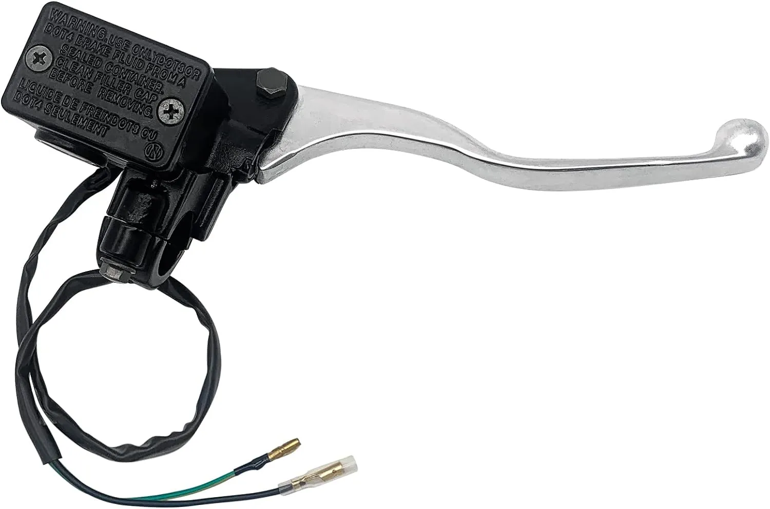 Front Right Brake Master Cylinder for Kawasaki Prairie 300 360 400 700 Bayou 300 Brute Force 650 Lakota 300 Mojave 250 KVF300 KVF360 KVF400 KVF700 KLF300 KVF650 KFX700 KEF300 KSF250