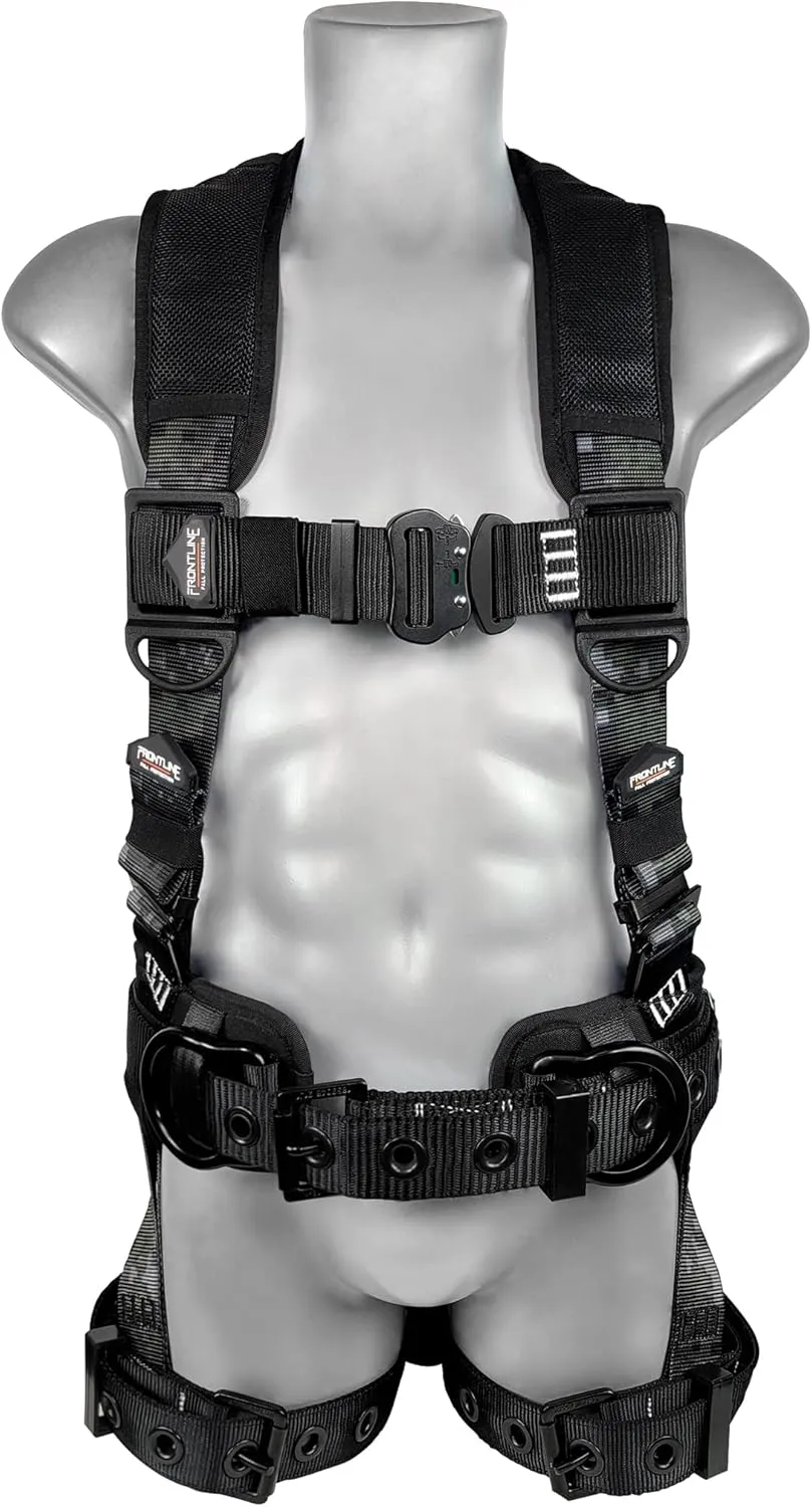 Frontline Full Body Harness | Suspension Trauma Straps| OSHA & ANSI Compliant