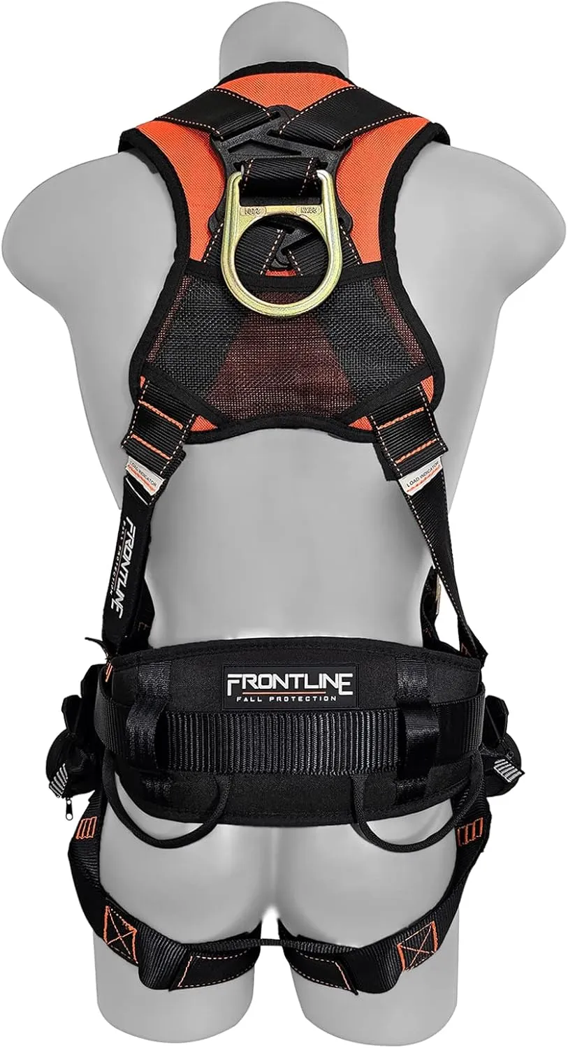 Frontline Full Body Harness | Suspension Trauma Straps| OSHA & ANSI Compliant