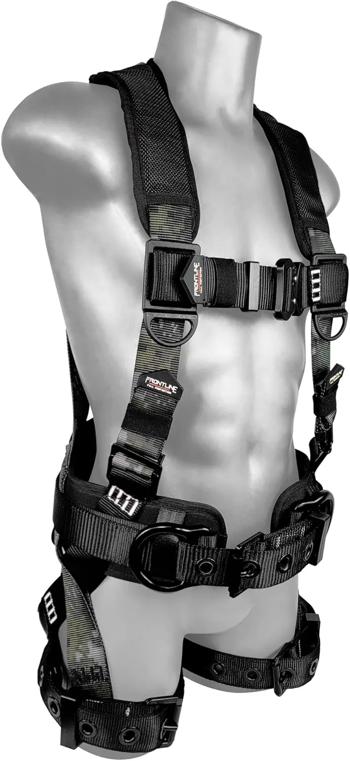 Frontline Full Body Harness | Suspension Trauma Straps| OSHA & ANSI Compliant