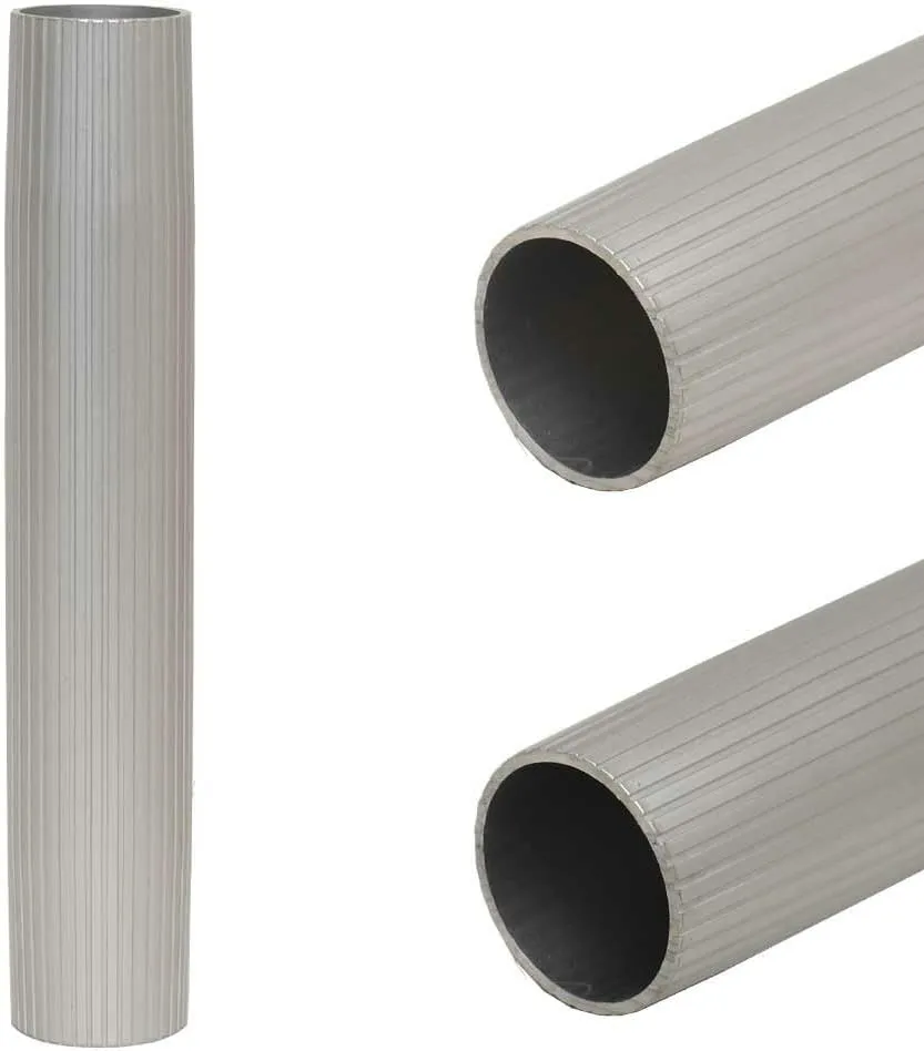 Garelick Boat Table Post | 2 1/4 x 12 3/8 Inch Fluted Aluminum