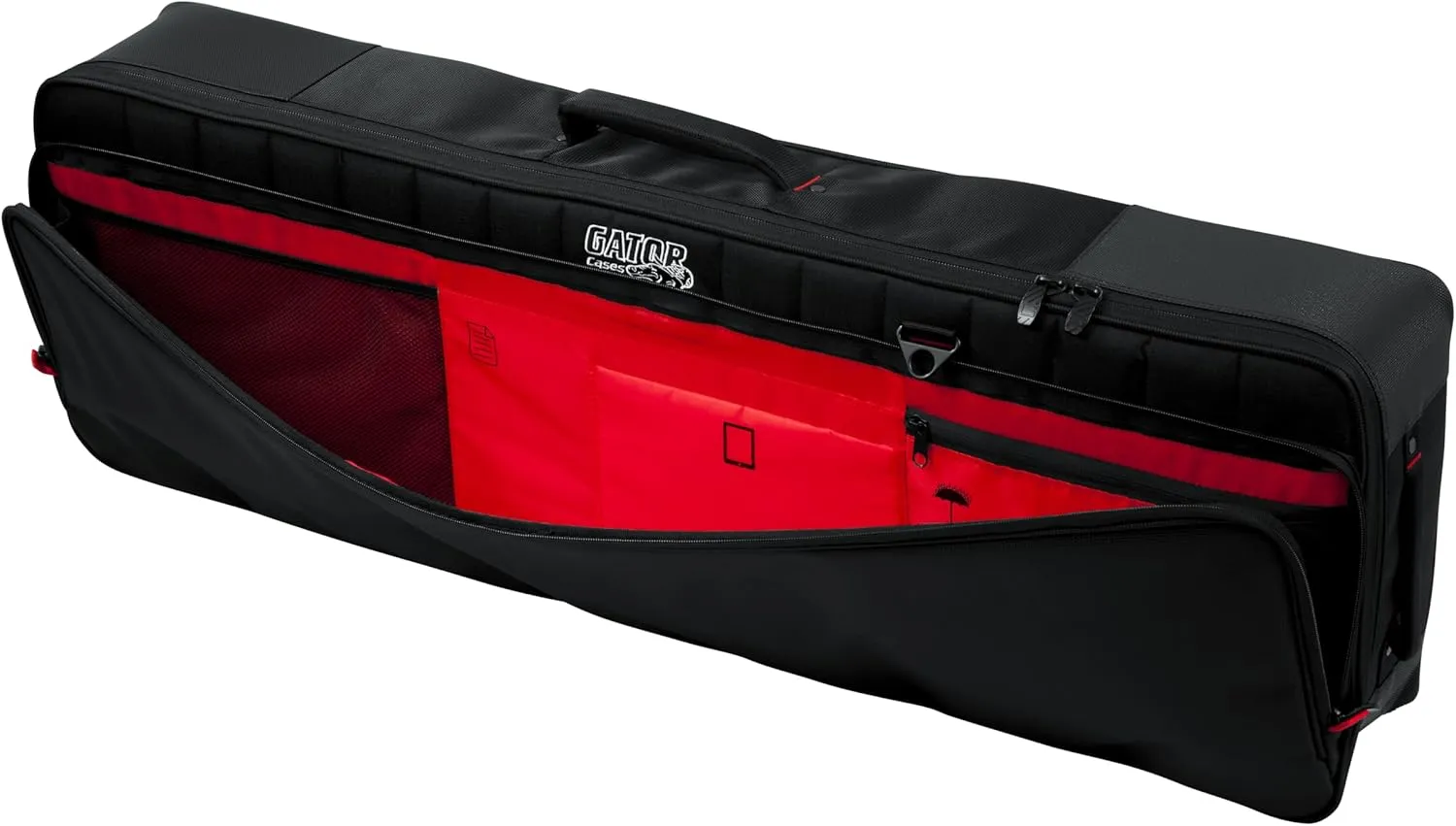 Gator G-PG-61 Slim Pro-Go Ultimate Gig Bag for Slim 61-Key Keyboards