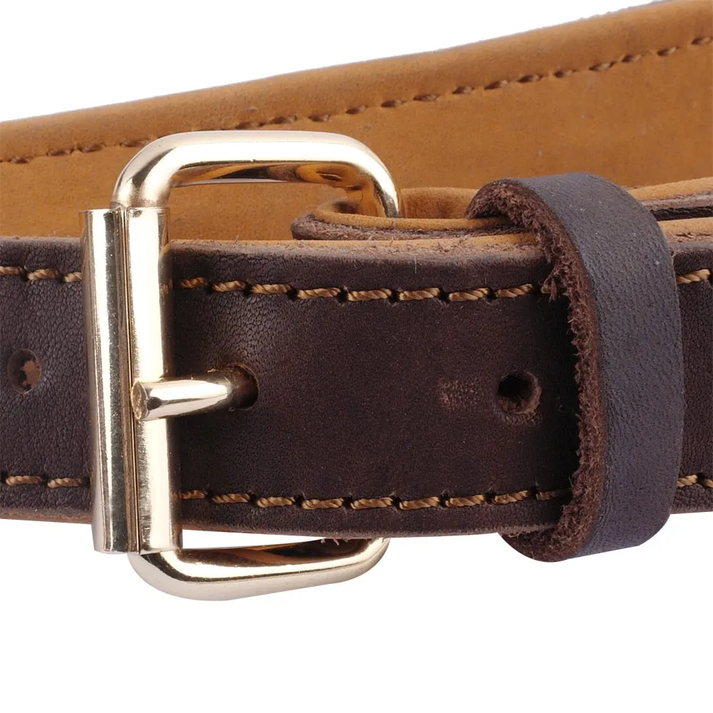 Genuine Leather No Pull Dog Harness