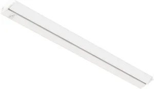 GETINLIGHT 40-inch Swivel LED Under Cabinet Lights, Glass Lens, Selectable White 2700K/4000K/5000K, Dimmable with Wall Dimmers, White Finish, IN-0202-5-WH
