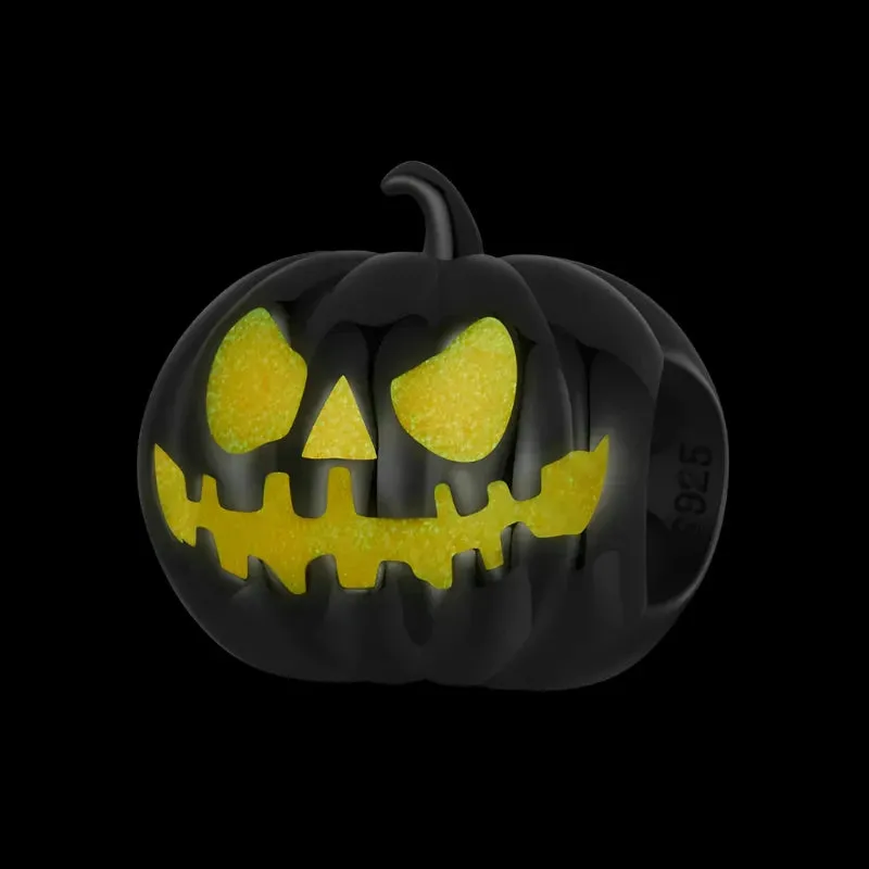 Glow in the Dark Pumpkin Lantern Charm
