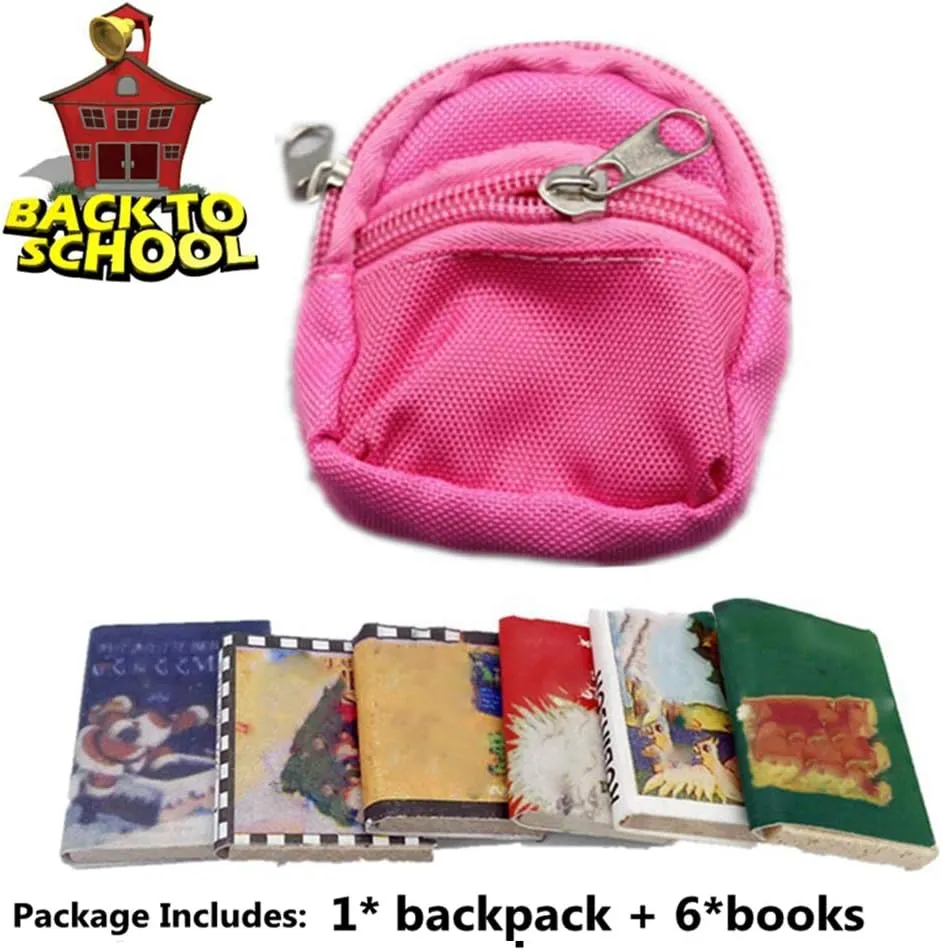 HAICHEN TEC Lizard Backpack for Bearded Dragons School Bag & Books Set Reptile Apparel Accessories Handmade Photo Party Back to School Supplies for Lizard Bearded Dragon Crested Gecko Chameleon