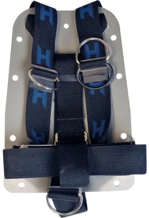 Halcyon Small Aluminum Hardcoated Backplate And Harness