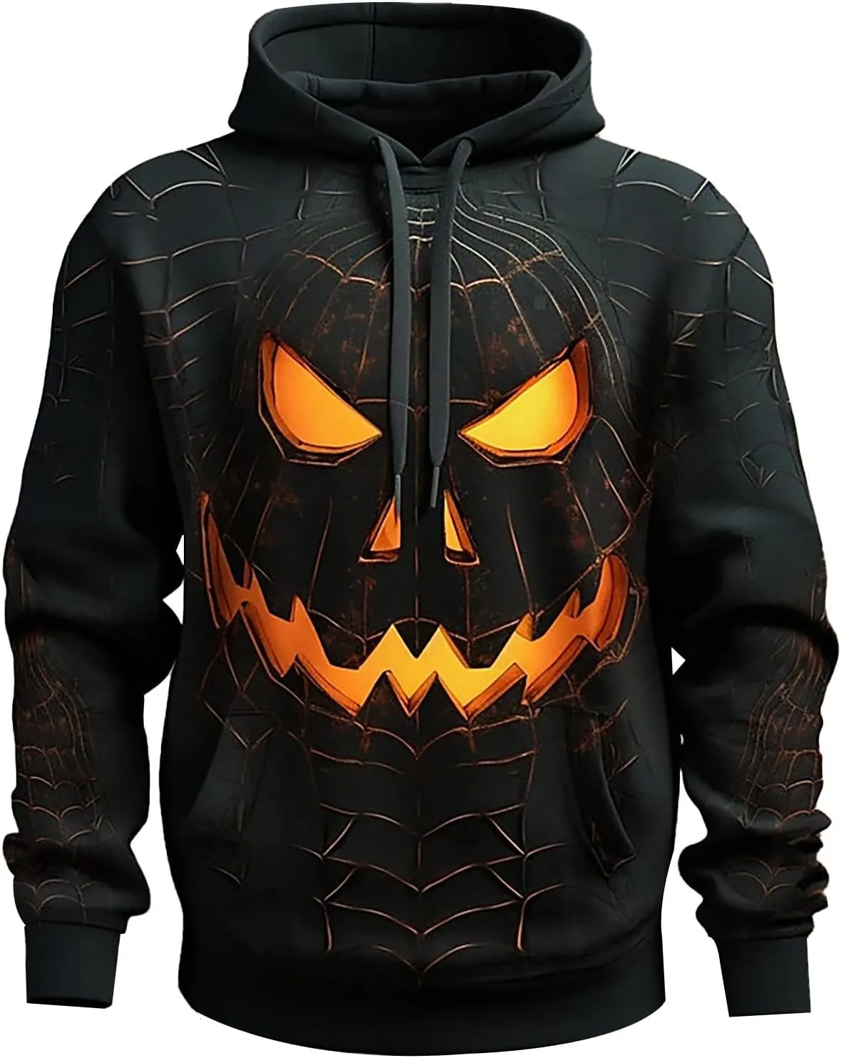 Halloween Hoodie Men Hoodie Printed Pocket Hoodie Mens Costume Hoodie Men'S Novelty Hoodies Horror Hoodies For Men'S