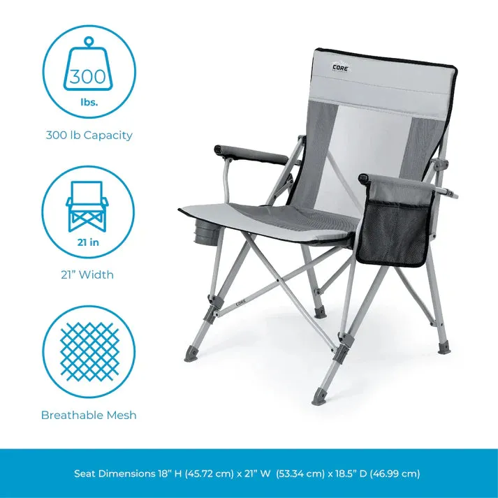 Hard Arm Chair Mesh