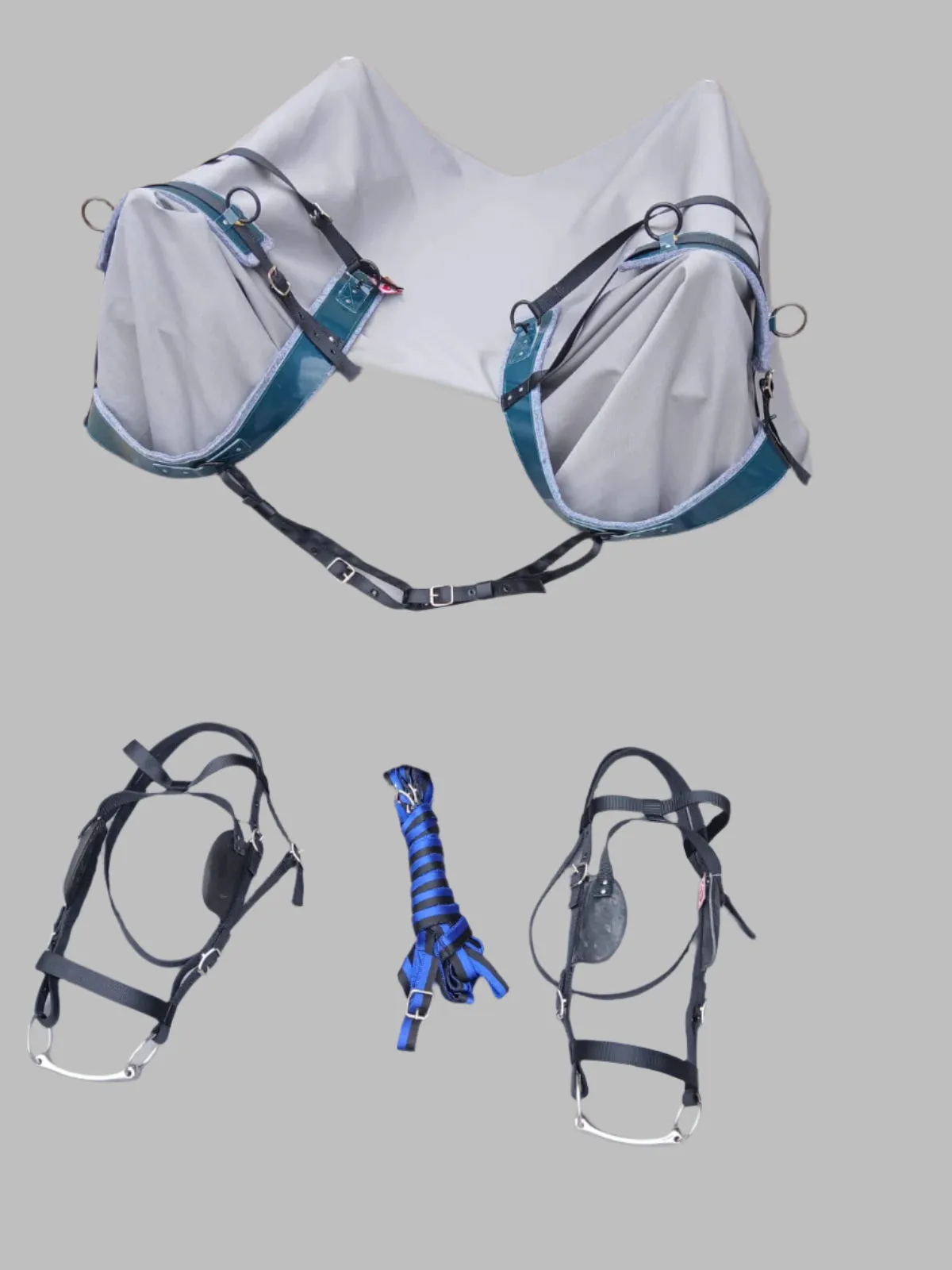 Harness Donkey Double PVC Web