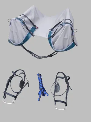 Harness Donkey Double PVC Web
