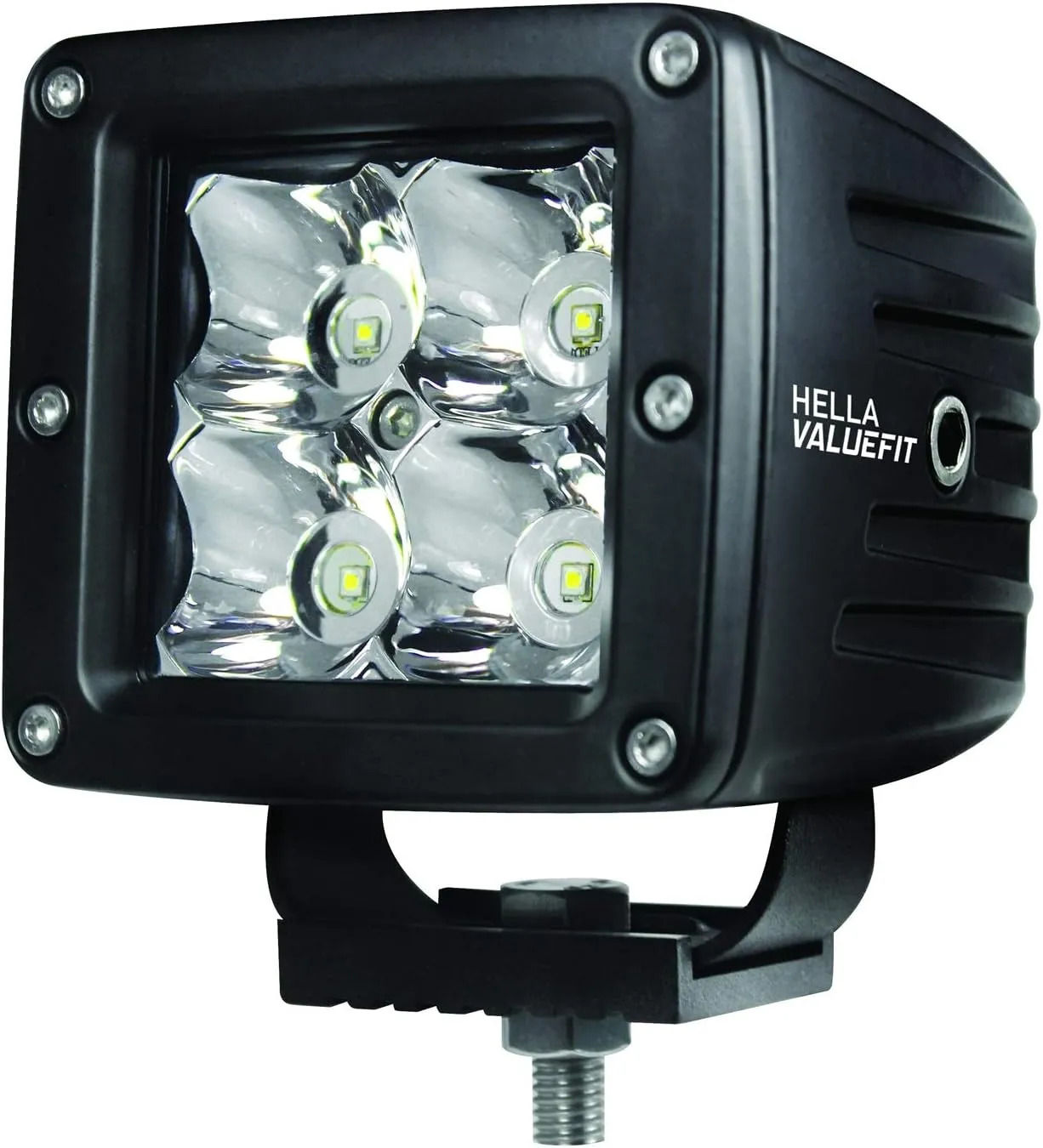 HELLA 357204821 ValueFit Cube Spot Beam Kit (4LED), Multi