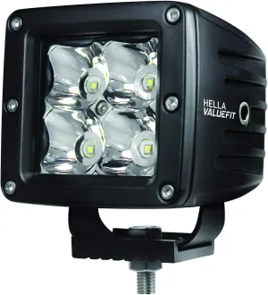 HELLA 357204821 ValueFit Cube Spot Beam Kit (4LED), Multi