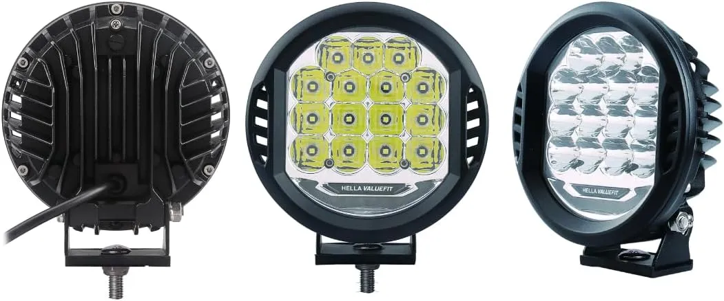 Hella ValueFit 500 LED Series - LED Driving Lamp Kit – Universal Off-Road Light for Pickup Trucks, ATV, SUV, 4x4, Jeep, Tractors / 358117171