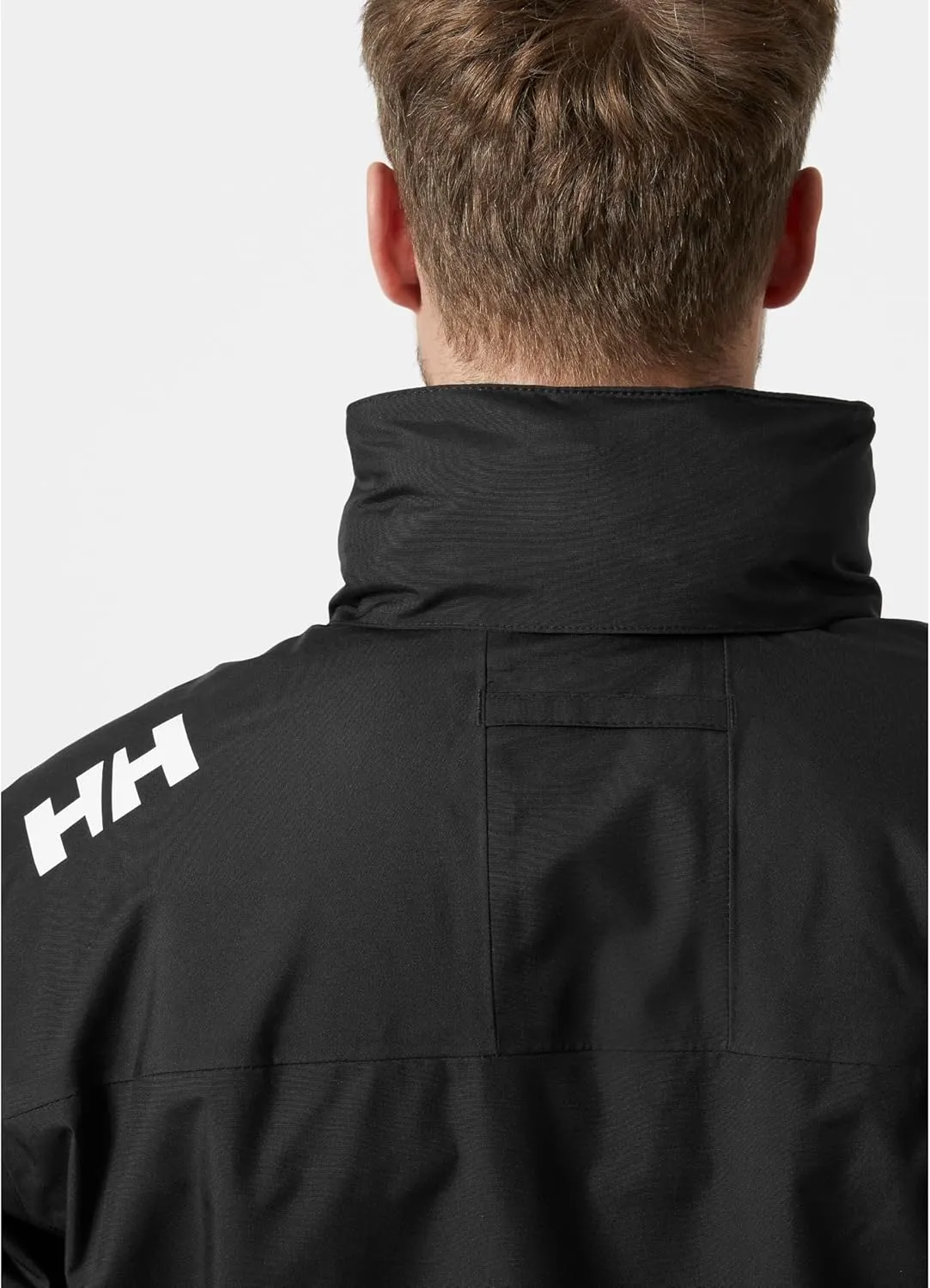 Helly-Hansen Crew Hooded Midlayer 2.0 Waterproof Jackets for Men with Insulated Windproof Sailing Fabric and Packable Hood
