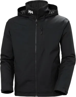 Helly-Hansen Crew Hooded Midlayer 2.0 Waterproof Jackets for Men with Insulated Windproof Sailing Fabric and Packable Hood