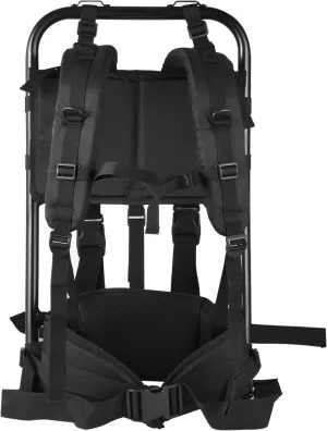 Hiking Backpack with Frame,Pack Frames for Hunting,Adjustable Aluminum Framed Backpack Can Load 132Lbs,Frame Backpack for Outdoor Activity,Camping,Mountaineering,Travel,Hunting,Black