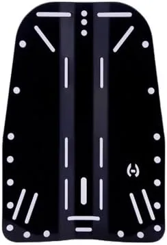 Hollis Backplate Aluminium or Stainless Steel Options for Harness Systems