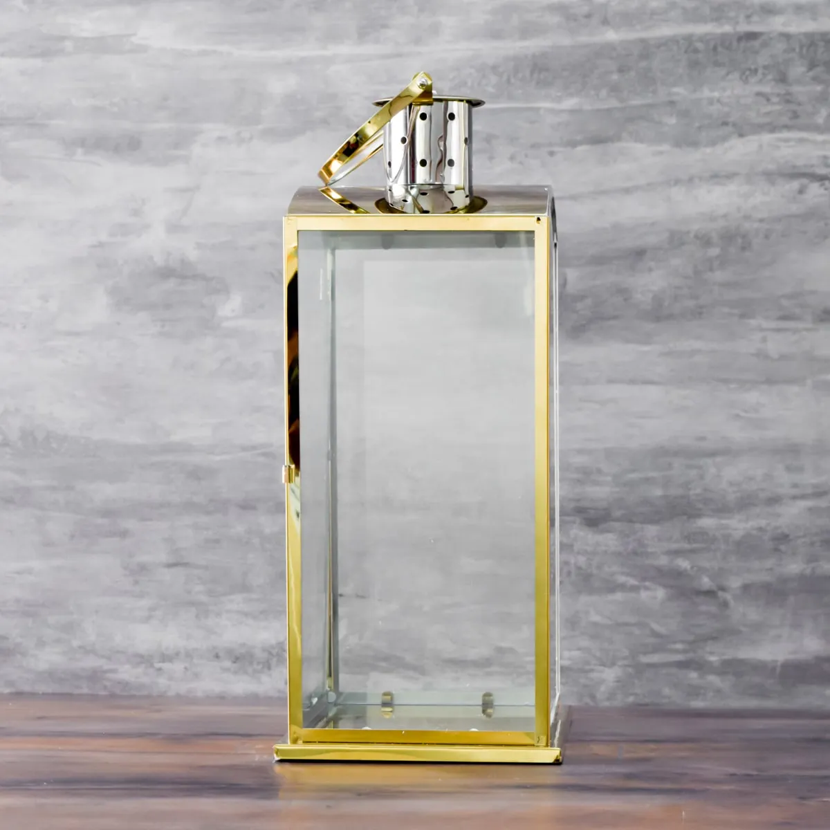 Home Artisan Wynston Golden Lantern - Large