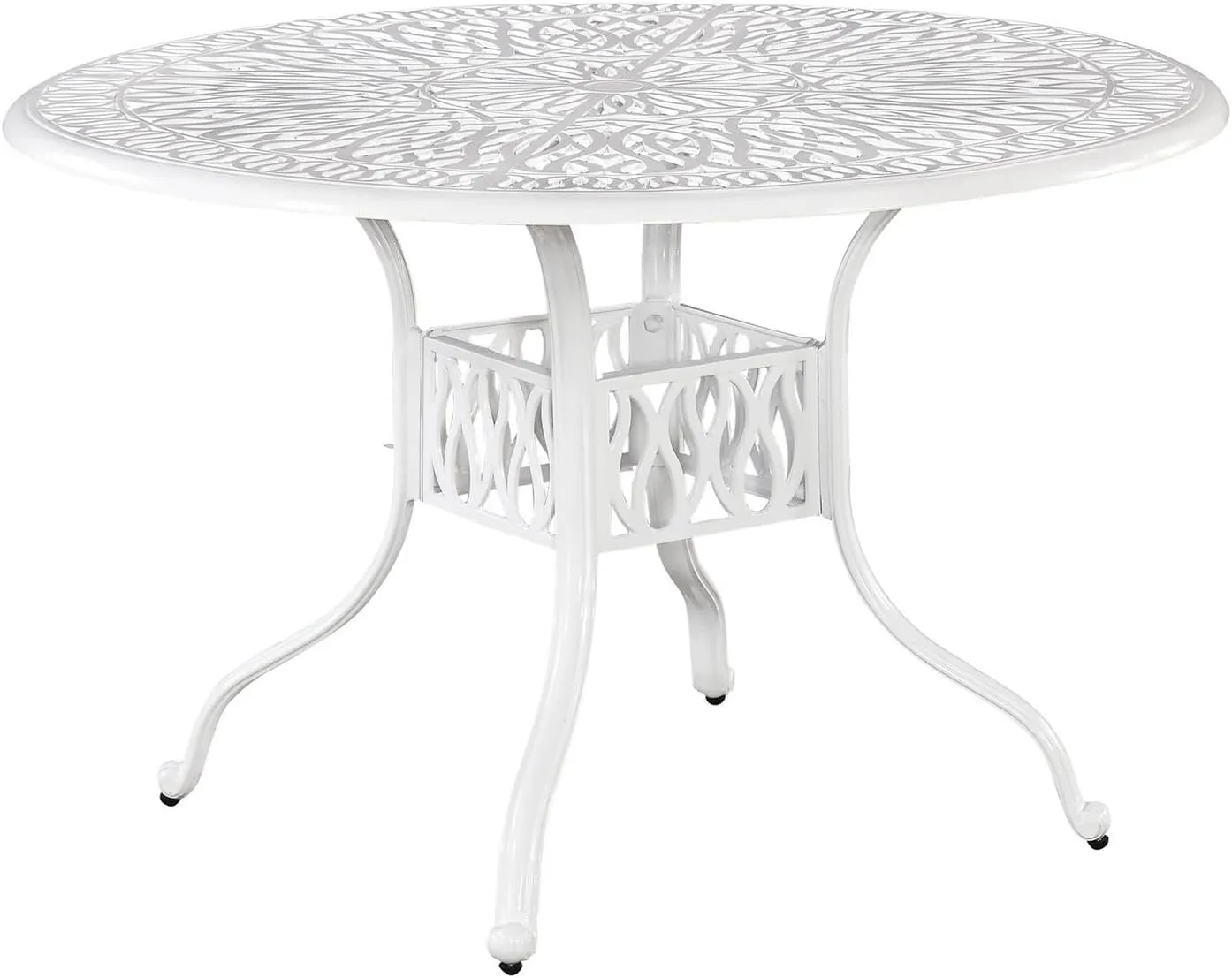 Homestyles Capri Outdoor Dining Table, Capri, Off White