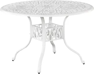 Homestyles Capri Outdoor Dining Table, Capri, Off White