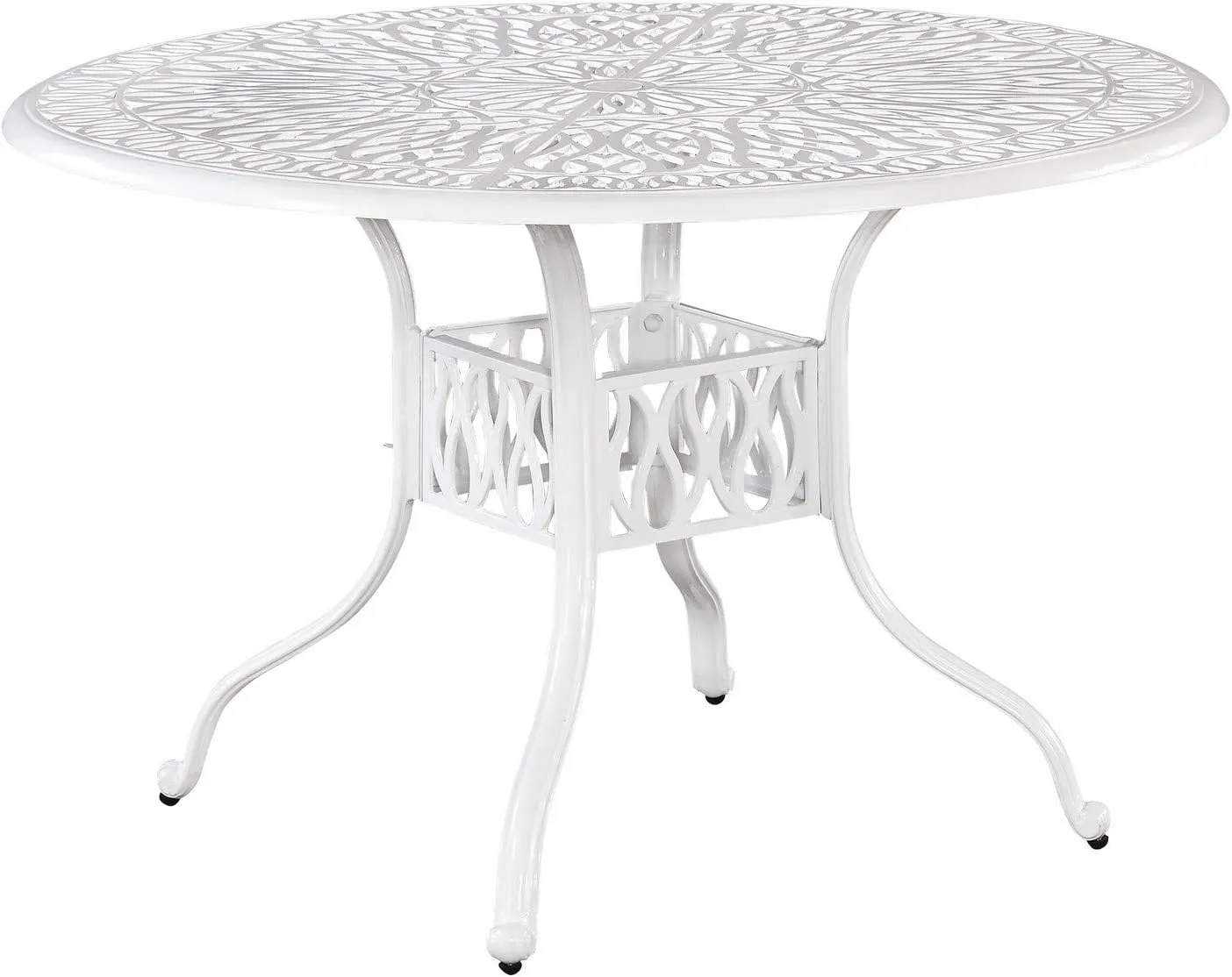 Homestyles Capri Outdoor Dining Table, Capri, Off White