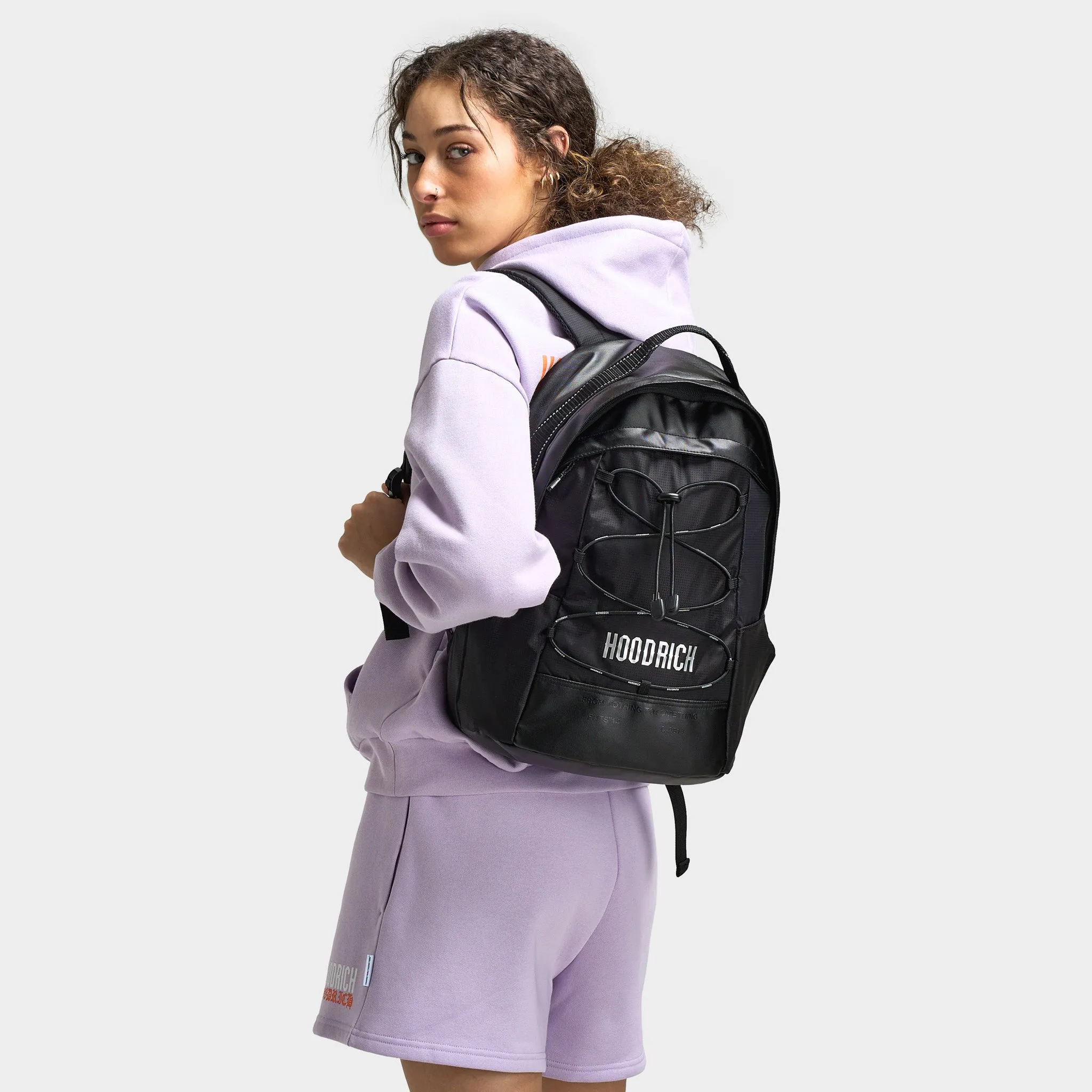 Hoodrich Peak Backpack Black / White - Reflective