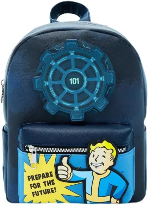 Hot Topic Fallout Prepare For The Future Mini Backpack BLUE NONE