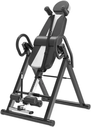Inverted Machine Foldable Gravity Inversion Table Fitness Handstand Table for Back Pain Relief Back Stretcher Machine