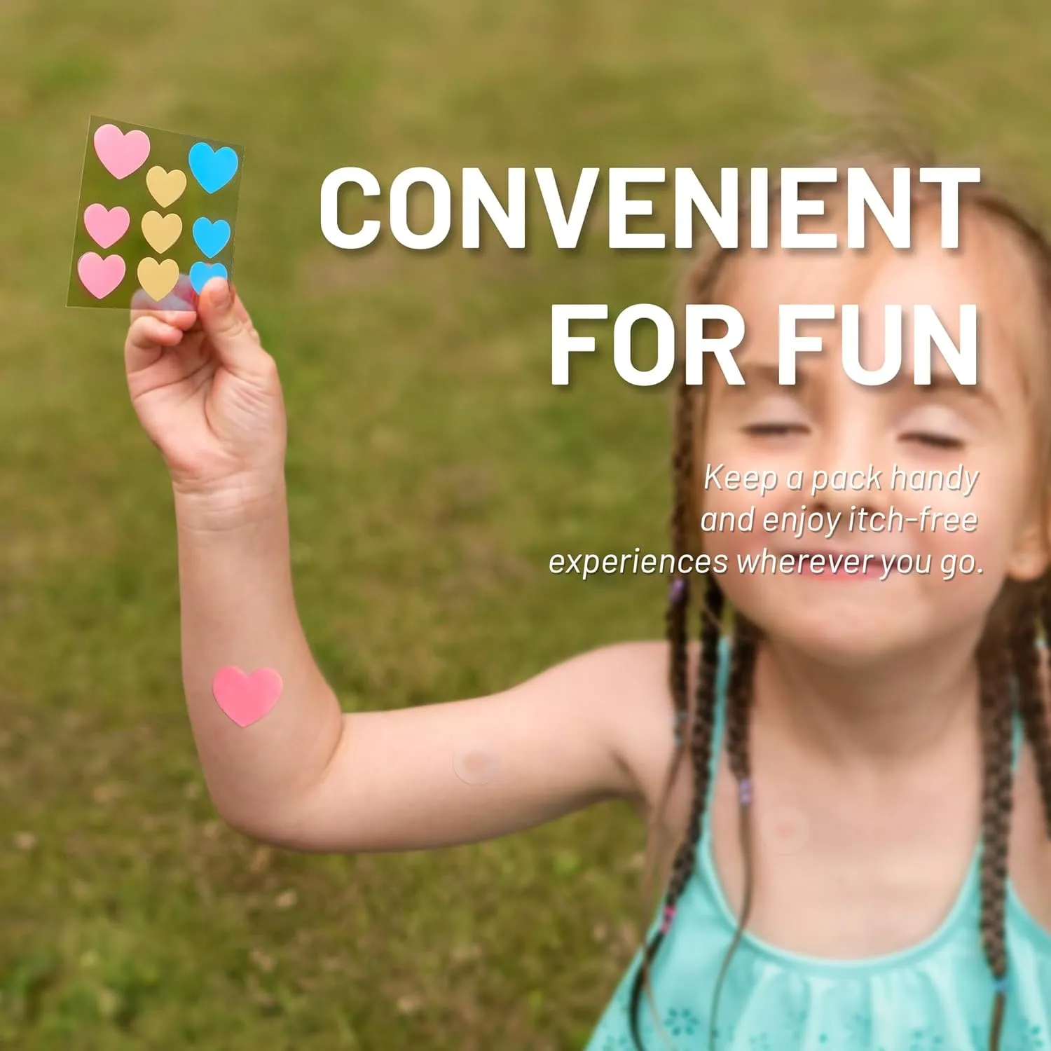 Itch Relief Patches for Kids 45 Colorful Patches, Anti Itch Stickers, Fast Bite Itch Relief, Reduce Swelling Itching, Summer Travel Essentials for Outdoor, Camp, Hiking