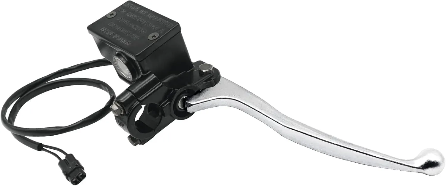JAVIK Front Brake Master Cylinder for Yamaha 2002-Up Grizzly Kodiak Banshee Big Bear Bruin Raptor Warrior Wolverine Blaster Bear Tracker 200 250 350 400 450 660(Black)