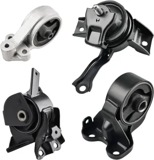 JDMON 4Pcs Engine Motor & Transmission Mount Kit Replacement for Kia Spectra L4 2.0L 2004 2005 2006, Auto Trans Compatible with A6776, A7142, A7144, A7178,218302F300, 219302F500, 218102F560