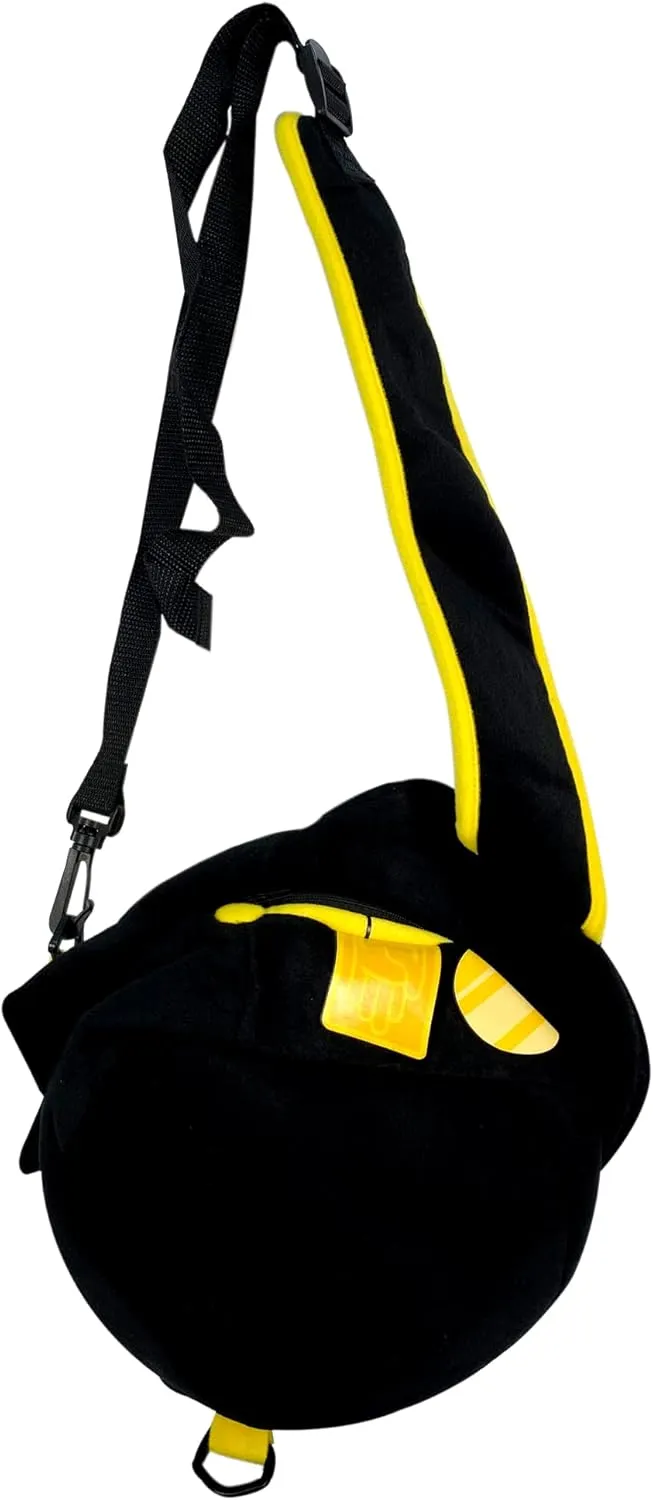 JoJo's Bizarre Adventure Bag - Jotaro Hat, 19", Black